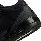 Jordan Air Jordan 3 Retro Black Cat Black / Dark Charcoal - White Mid Top Sneakers  Detail View 3 | Overkill