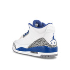 Jordan Air Jordan 3 Retro White / Metallic Copper - True Blue Mid Top Sneakers  Material | Overkill