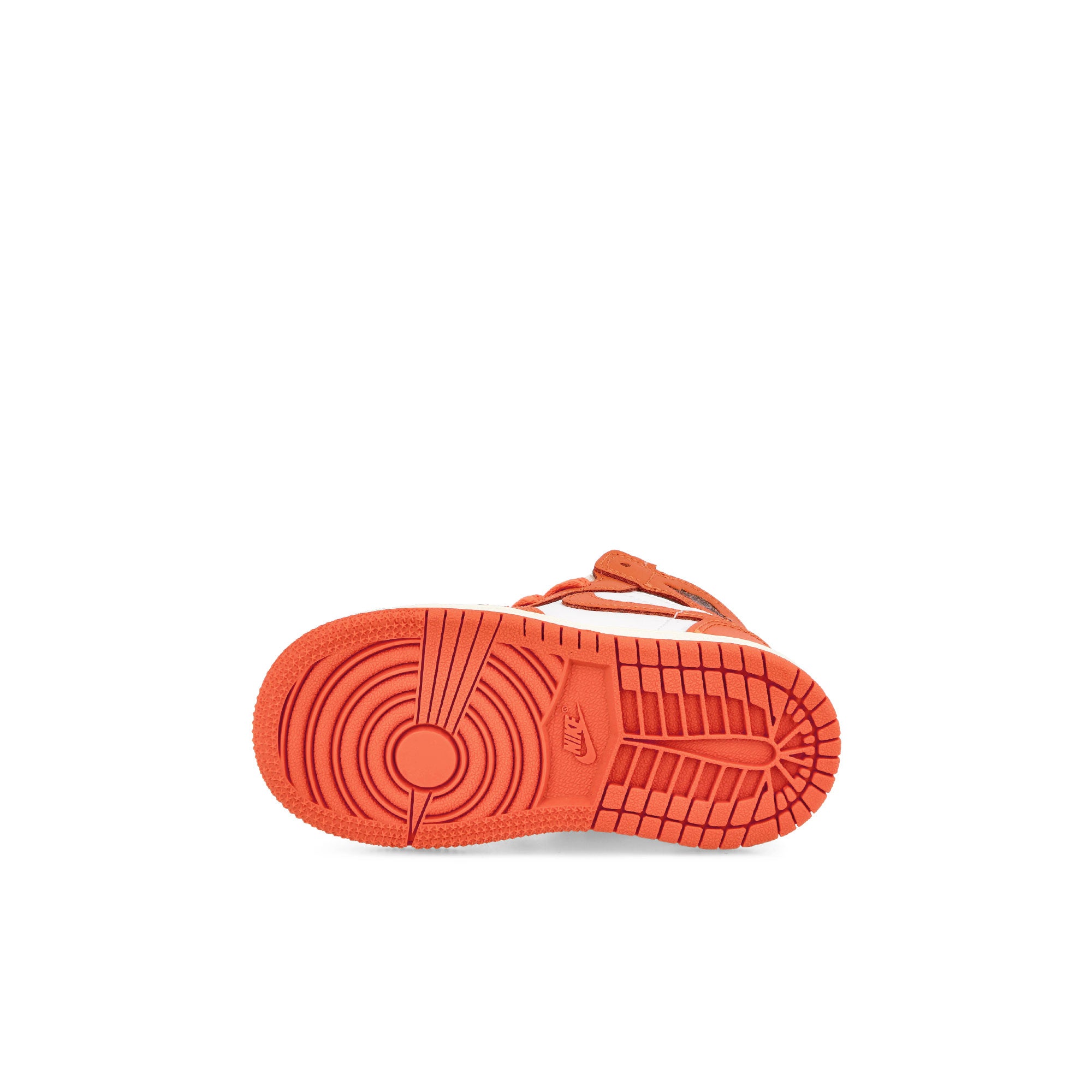 Jordan Air Jordan 1 Retro High OG TD White / Starfish - Cacao Wow - Sail High Top Sneakers  Detail View 1 | Overkill