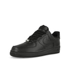 Nike Air Force 1 '07 Black / Black Low Top Sneakers  Close Up | Overkill