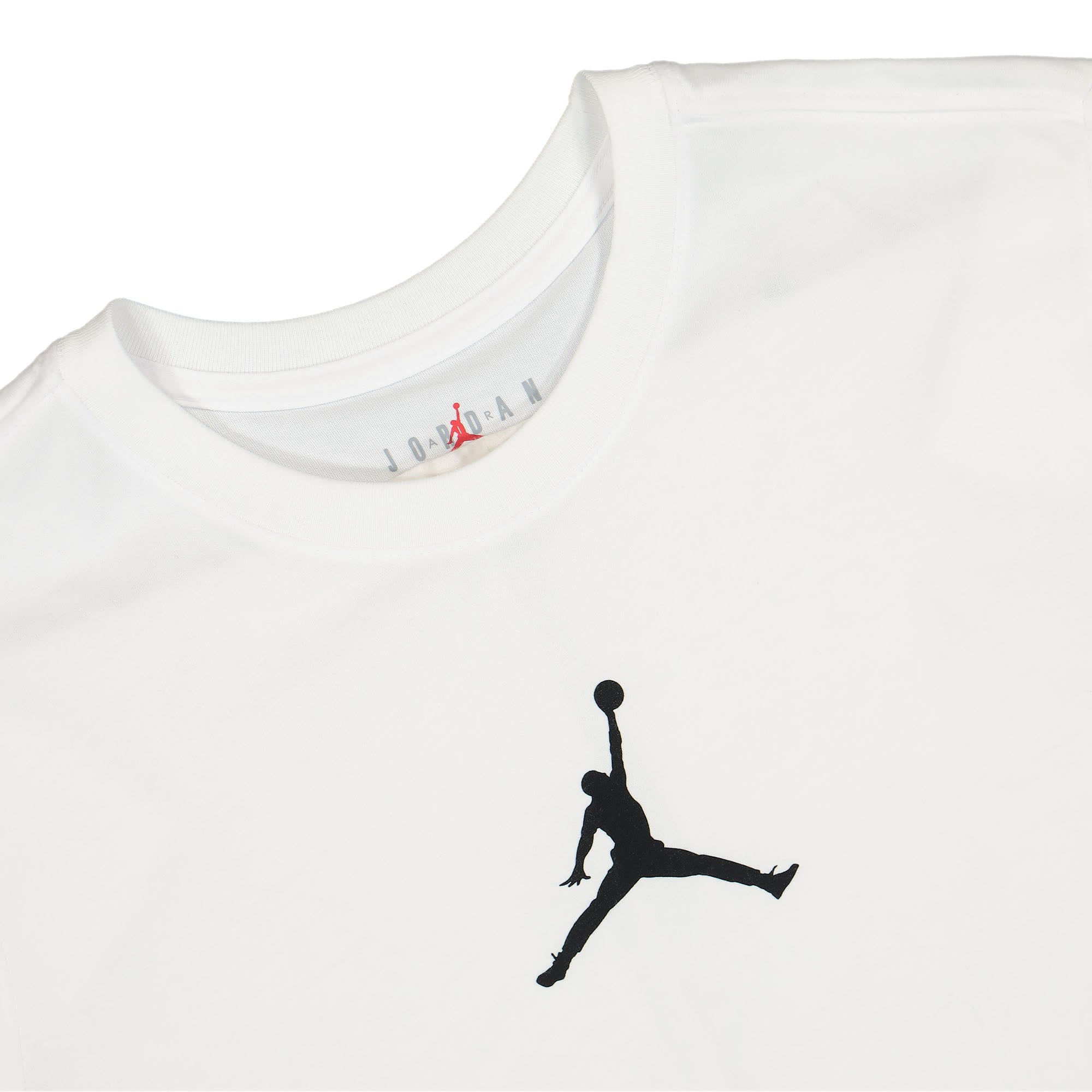 Jordan Air Jordan Jumpman Dri-FIT SS Crew Tee White / Black T-Shirts Material | Overkill