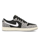 Jordan Air Jordan 1 Retro Low OG Black / Muslin-Tech Grey-White Low Top Sneakers  Silhouette | Overkill