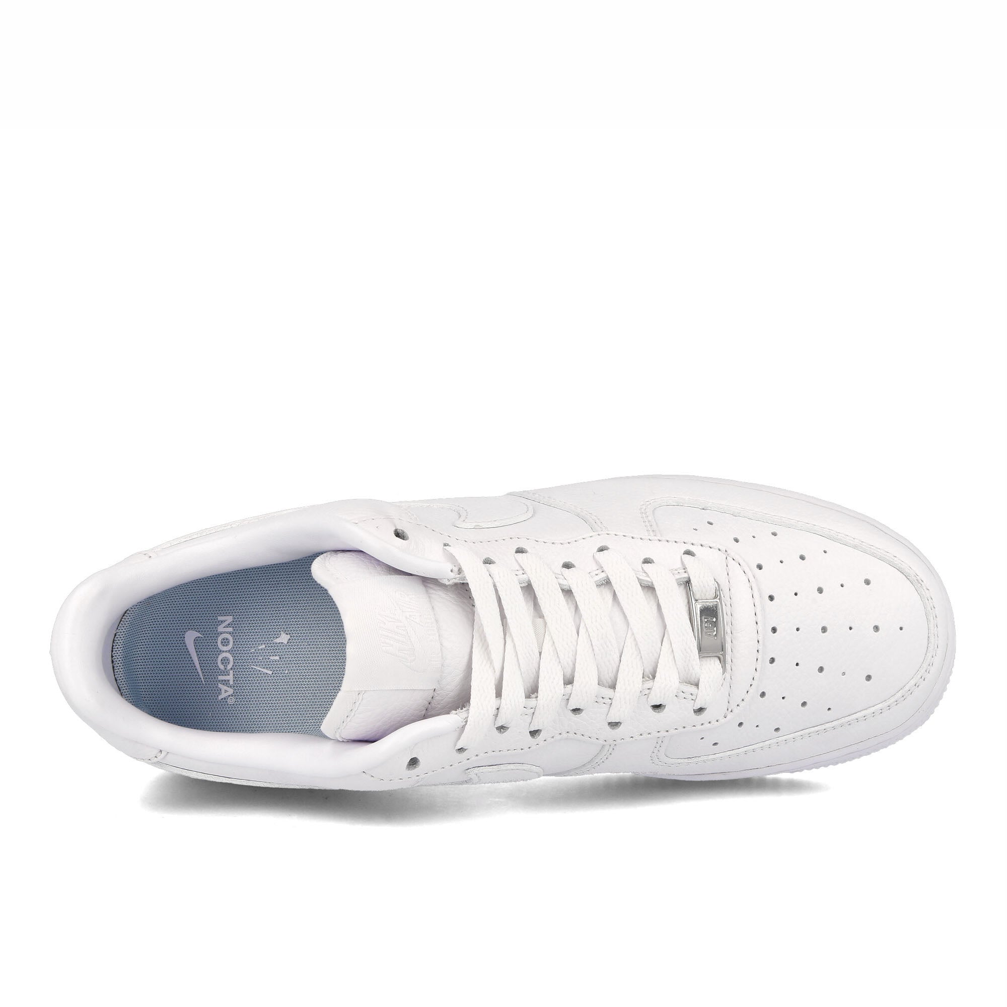 Nike Air Force 1 Low SP White / White - White - Cobalt Tint Low Top Sneakers  Detailfoto | Overkill