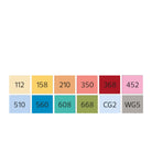 Stylefile Marker 12er Multi Set 50 Multicolored Marker Close-up | Overkill