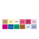 Stylefile Marker 12er Multi Set 53 Multicolored Marker Close-up | Overkill