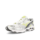 Mizuno Wave Rider 10 White / Sunny Lime / Silver Low Top Sneakers  Close Up | Overkill