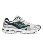 Mizuno Wave Rider 10 White / Baritone / Blue Deep Low Top Sneakers D1GA210415 Silhouette | Overkill
