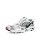 Mizuno Wave Rider 10 Snow White / Black / Slate Low Top Sneakers D1GA210418 Close-up | Overkill
