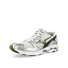 Mizuno Wave Rider 10 Snow White / Black / Sylvan Green Low Top Sneakers D1GA210419 Close-up | Overkill
