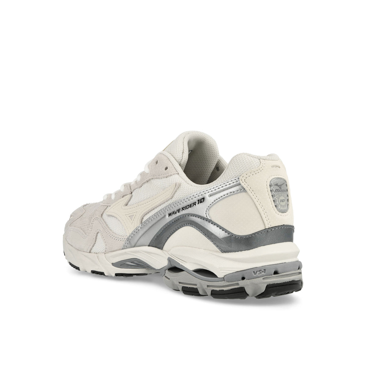 Mizuno Wave Rider 10 Premium White / Vaporous Gray / Tradewinds Low Top Sneakers  Material | Overkill