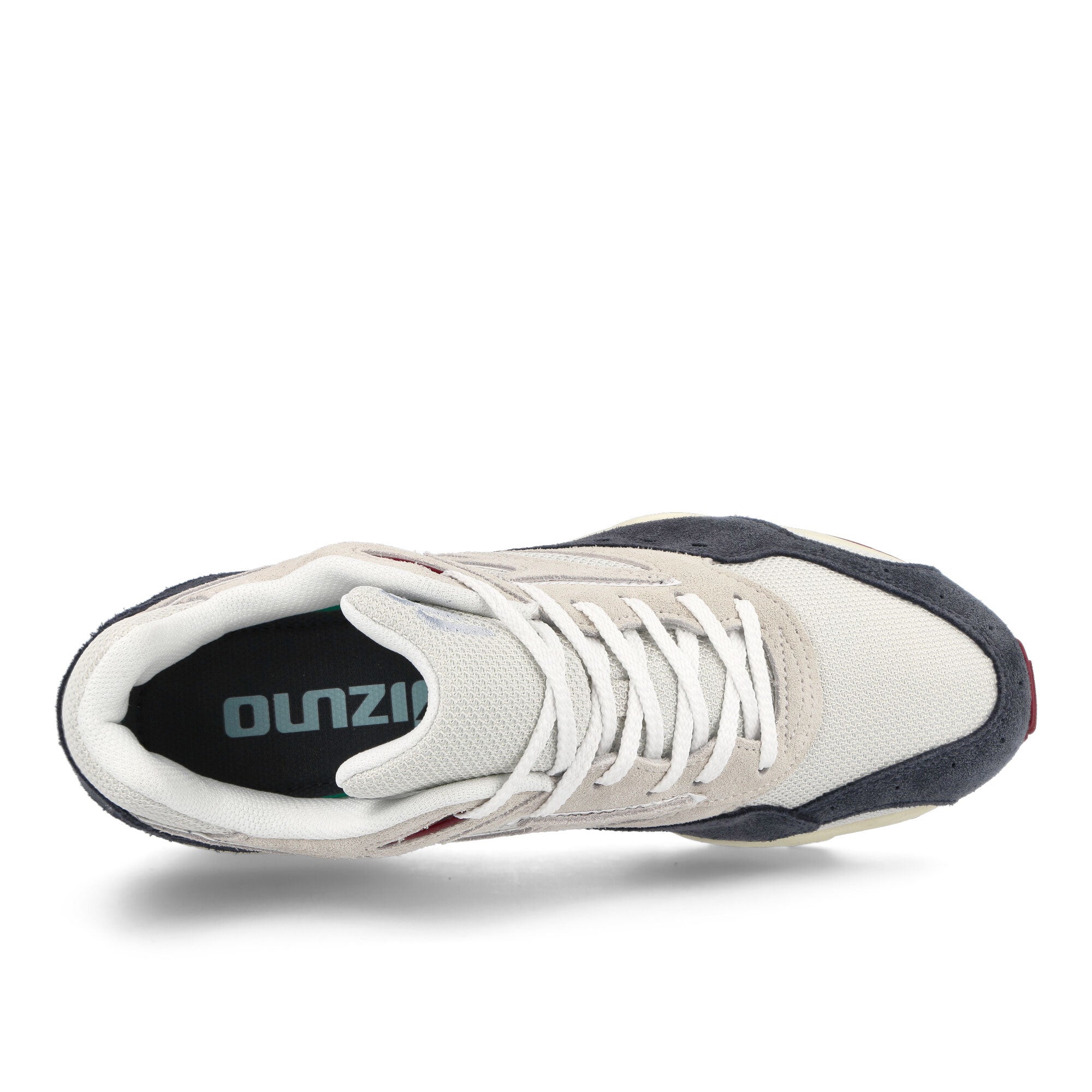 Mizuno Contender White-White-Indiaink Low Top Sneakers  Detailfoto | Overkill