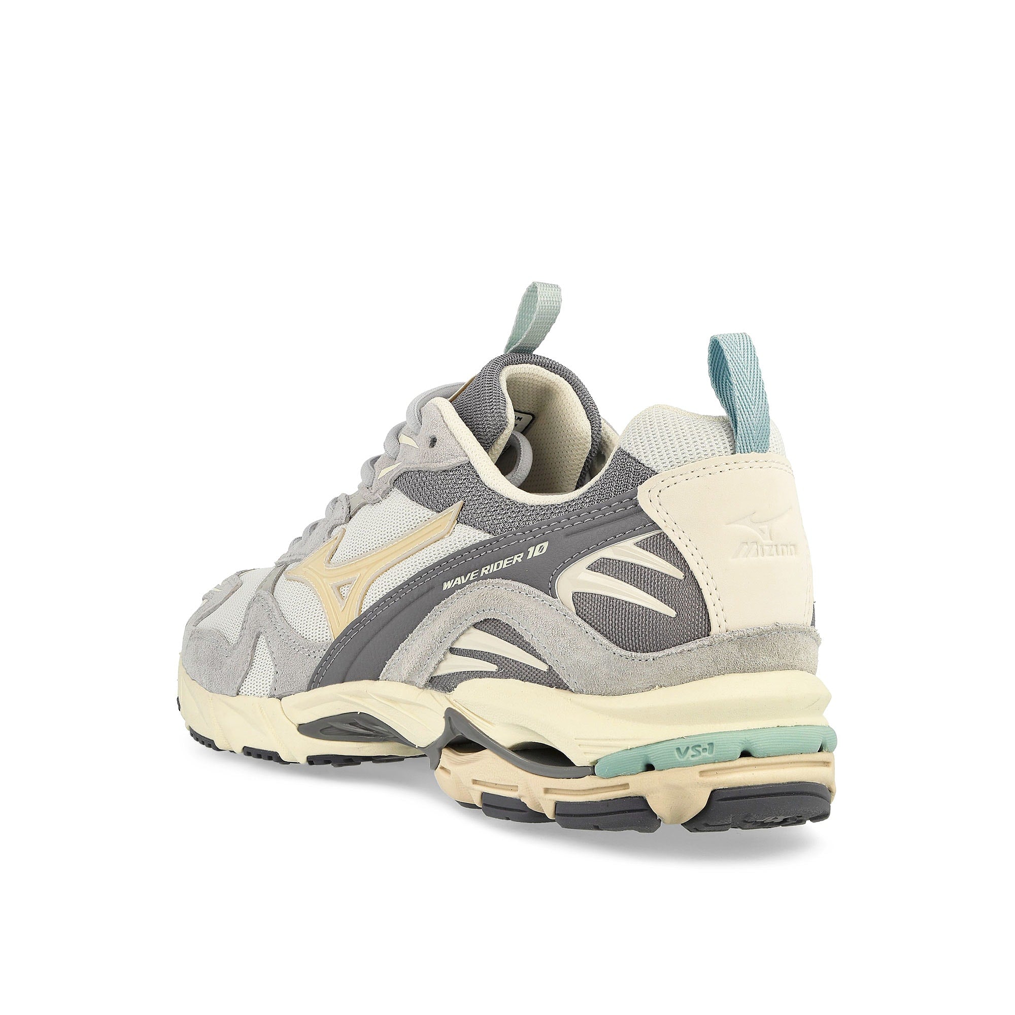 Mizuno Wave Rider 10 Arctic Ice / Pristine / Nimbus Cloud Low Top Sneakers  Material | Overkill