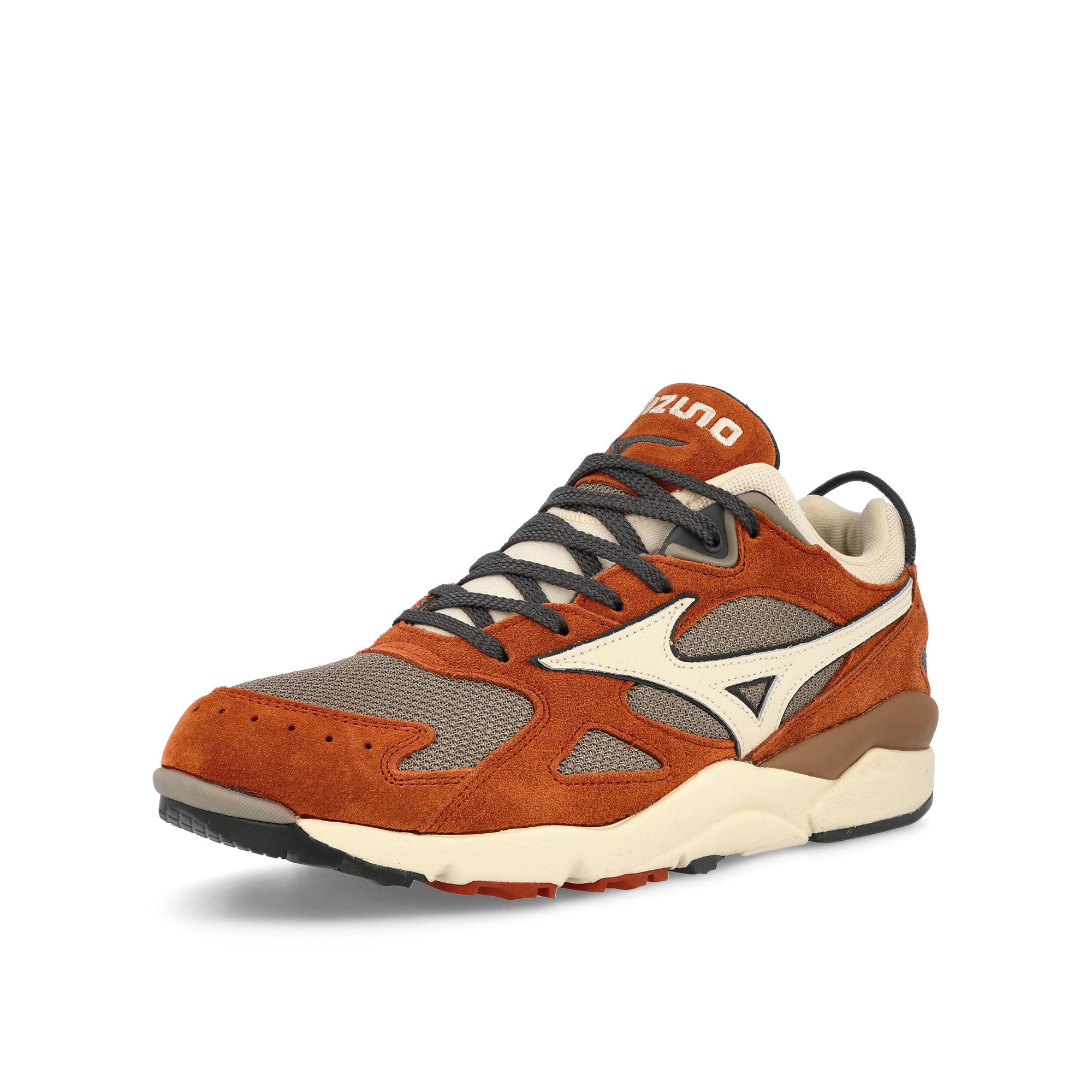 Mizuno Sky Medal Black Oyster-Pristine-Ketchup Sneakers  Close Up | Overkill