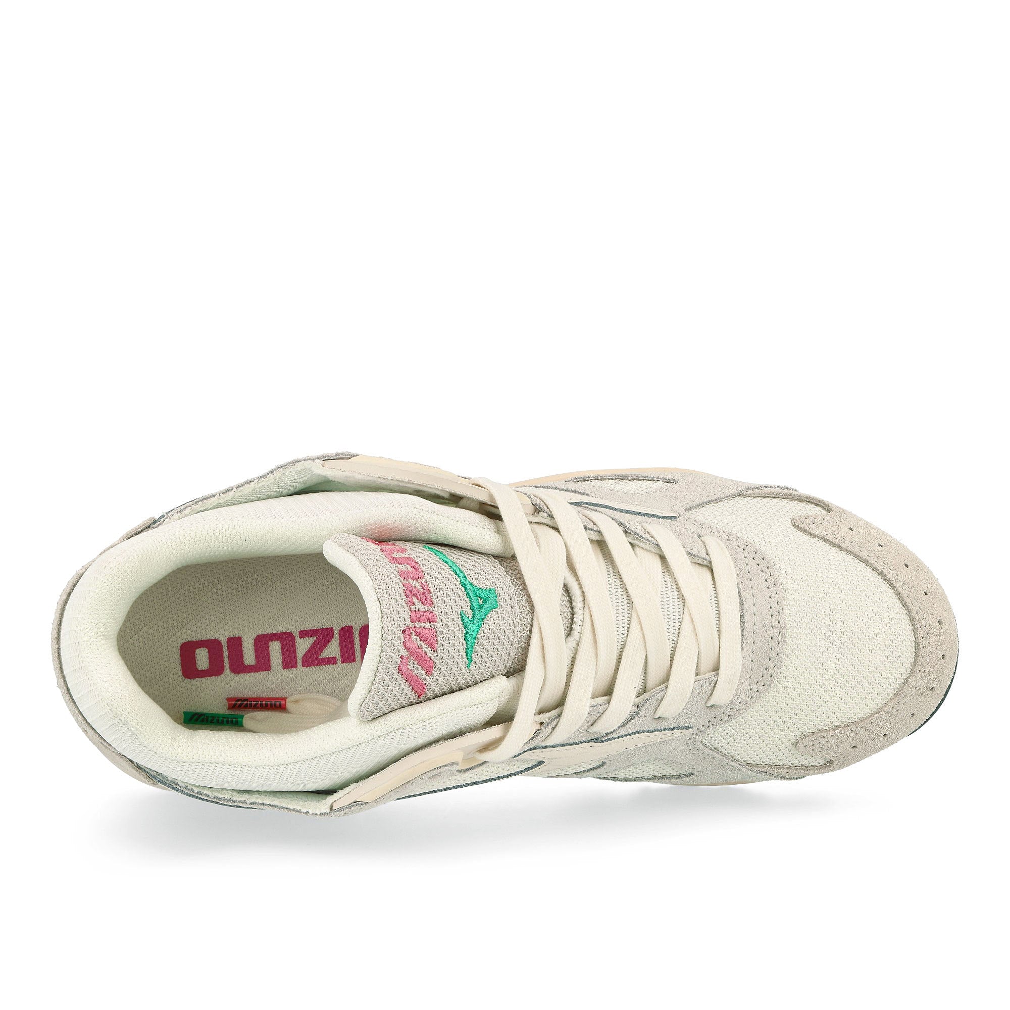 Mizuno Sky Medal Gardenia / White Sand / Snow White Low Top Sneakers  Detailfoto | Overkill