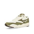 Mizuno Contender Cedar / Olive Drab / Snow White Low Top Sneakers  Close Up | Overkill