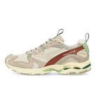 Mizuno Wave Rider 10 Silver Cloud / White Sand / White Low Top Sneakers D1GA242601 | Overkill