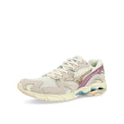 Mizuno Wave Rider 10 White Sand / Shifting Sand / Snow Low Top Sneakers  Close Up | Overkill