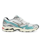 Mizuno Wave Rider 10  White / Vitage Khaki / Reef Waters Low Top Sneakers D1GA243115  Silhouette | Overkill
