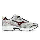 Mizuno MXR Nimbus Cloud / Syrah Silver Low Top Sneakers D1GA245112 Silhouette | Overkill
