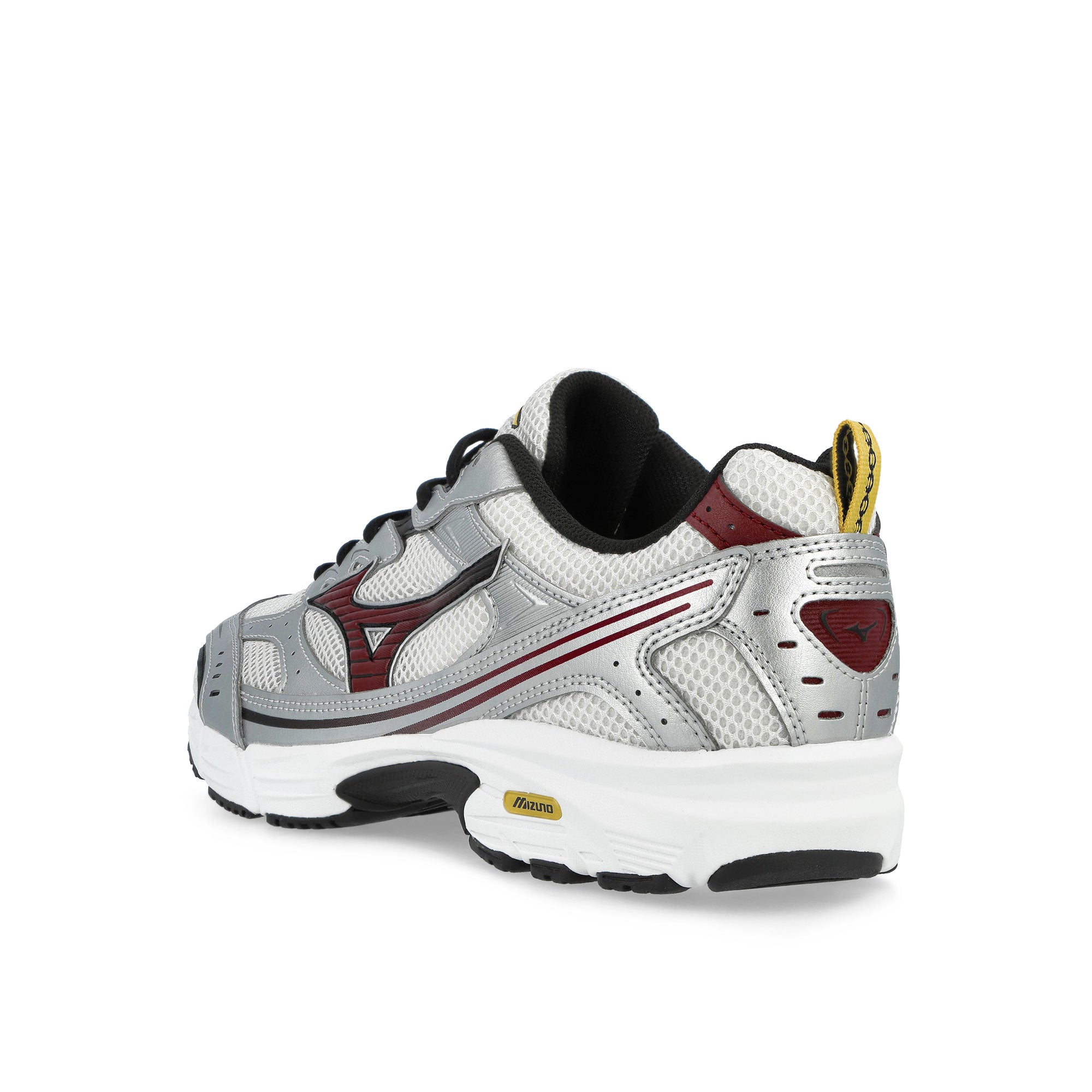 Mizuno MXR Nimbus Cloud / Syrah Silver Low Top Sneakers D1GA245112 Material | Overkill
