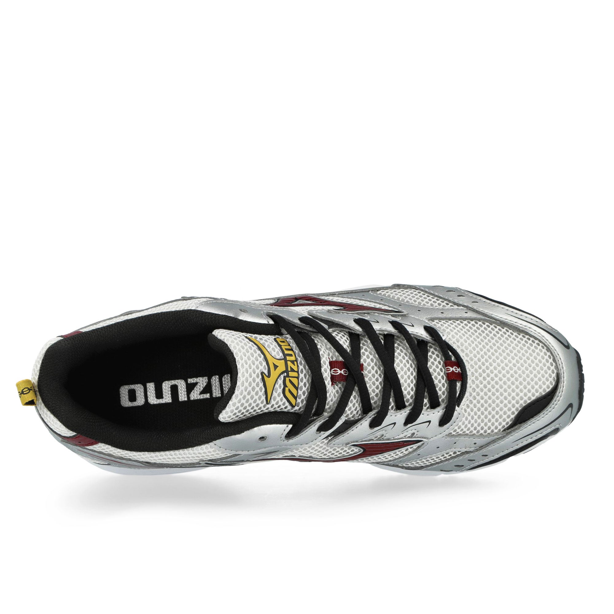 Mizuno MXR Nimbus Cloud / Syrah Silver Low Top Sneakers D1GA245112 Detailfoto | Overkill
