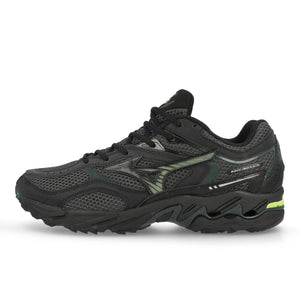 Mizuno Wave MG4 LS Dark Grey / Green Sneaker D1GA260B01 | Overkill
