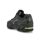 Mizuno Wave MG4 LS Dark Grey / Green Sneaker D1GA260B01 Material | Overkill
