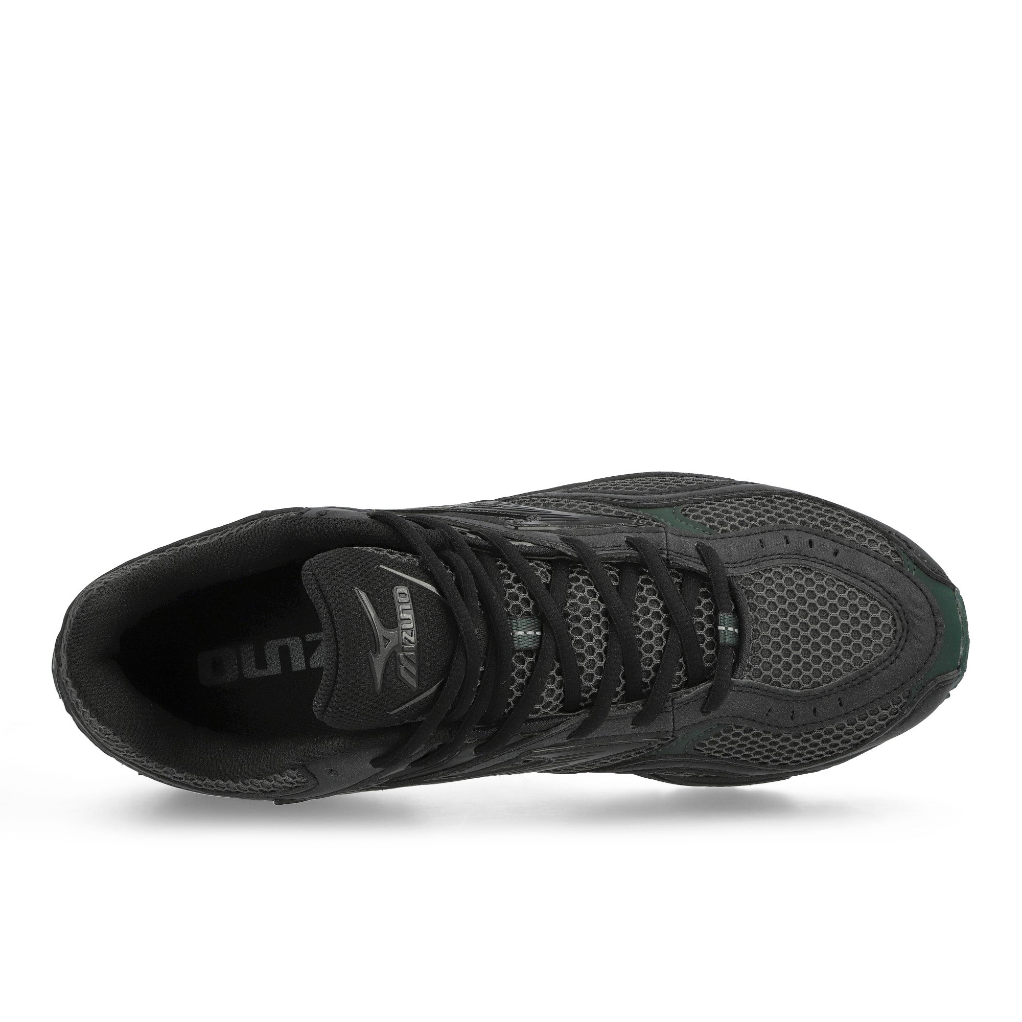 Mizuno Wave MG4 LS Dark Grey / Green Sneaker D1GA260B01 Detailfoto | Overkill
