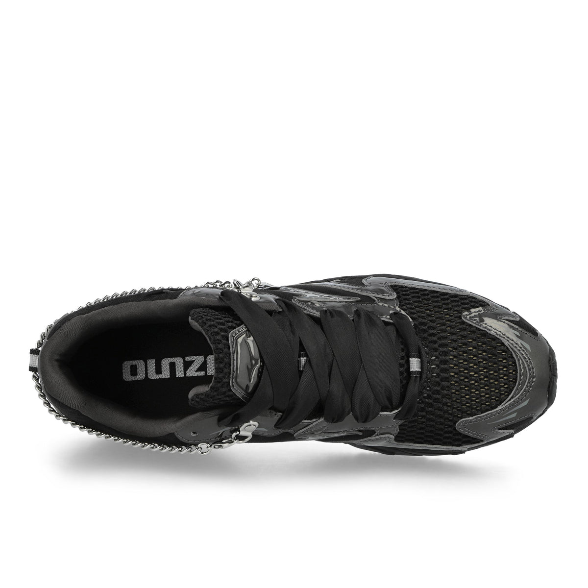 Mizuno Wave Rider 10 Jewels Black / Black Sand / Quiet Shade Sneaker D1GA260E02 Detailfoto | Overkill
