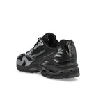 Mizuno Wave Rider 10 Black / Black Sand / Metallic Gray Low Top Sneakers D1GA261601 Material | Overkill
