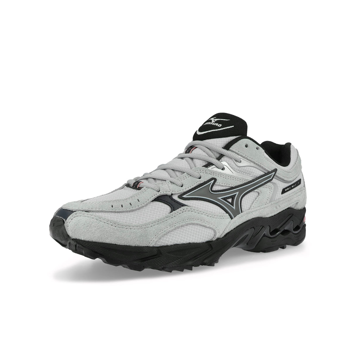 Mizuno Wave MG4 LS Cloudscape / Quiet Shade / Zephyr Low Top Sneakers D1GA261B02 Close-up | Overkill