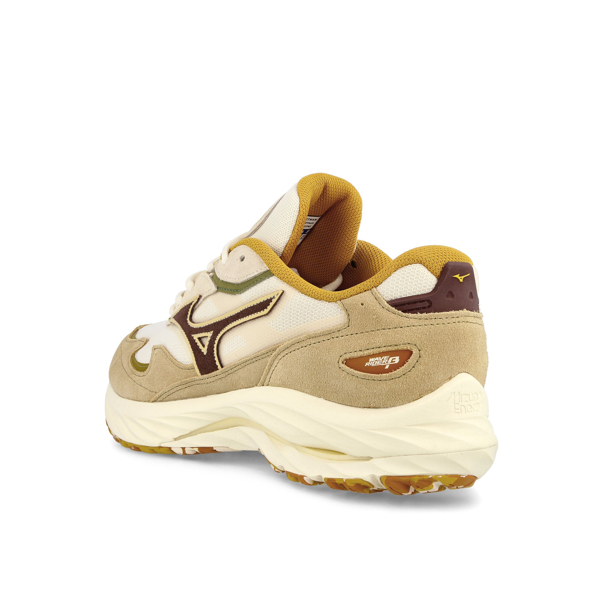 Mizuno Wave Rider Beta Pris-Chic Coffee-Moj Deser Low Top Sneakers  Material | Overkill