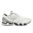 Mizuno Wave Prophecy LS White / Silver / Harbor Mist Low Top Sneakers  Silhouette | Overkill