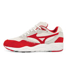 Mizuno Contender Cool Gray / High Risk Red / White Low Top Sneakers D1GD243102 | Overkill