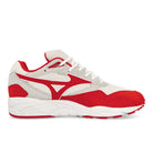Mizuno Contender Cool Gray / High Risk Red / White Low Top Sneakers  Silhouette | Overkill