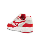 Mizuno Contender Cool Gray / High Risk Red / White Low Top Sneakers  Material | Overkill