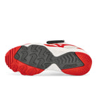 Mizuno Contender Cool Gray / High Risk Red / White Low Top Sneakers  Detail View 1 | Overkill