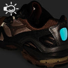 Vainl Archive x Mizuno Wave Rider 10 Chocolate Brown / Pirate Black / Black Sneaker D1GD252101 Material | Overkill

