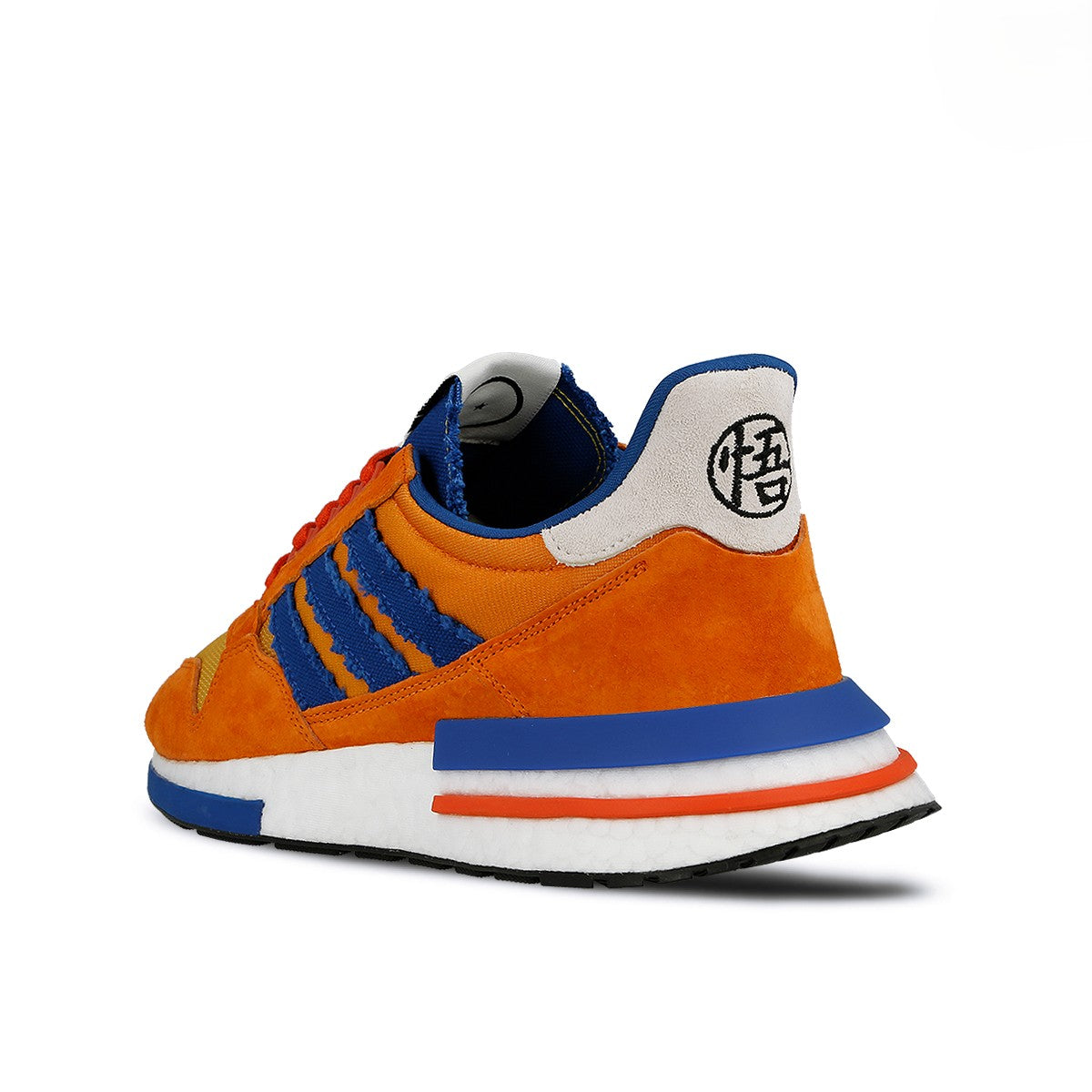 Dragon Ball Z x adidas ZX 500 RM Son Goku Orange / Collegiate Royal / Hi-Res Red Low Top Sneakers D97046 Material | Overkill