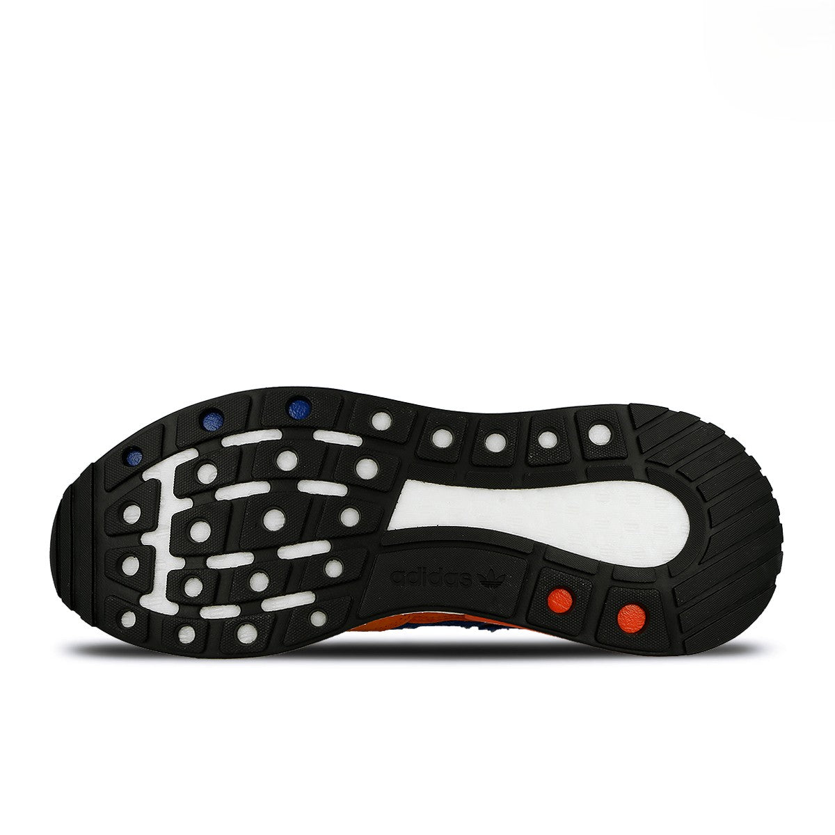 Dragon Ball Z x adidas ZX 500 RM Son Goku Orange / Collegiate Royal / Hi-Res Red Low Top Sneakers D97046 Detail View 1 | Overkill