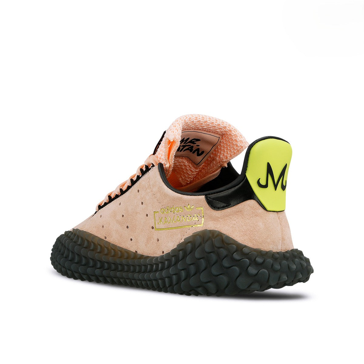 Dragon Ball Z x adidas Kamanda Majin Buu Haze Coral / Energy Ink / Shock Yellow Low Top Sneakers D97055 Material | Overkill
