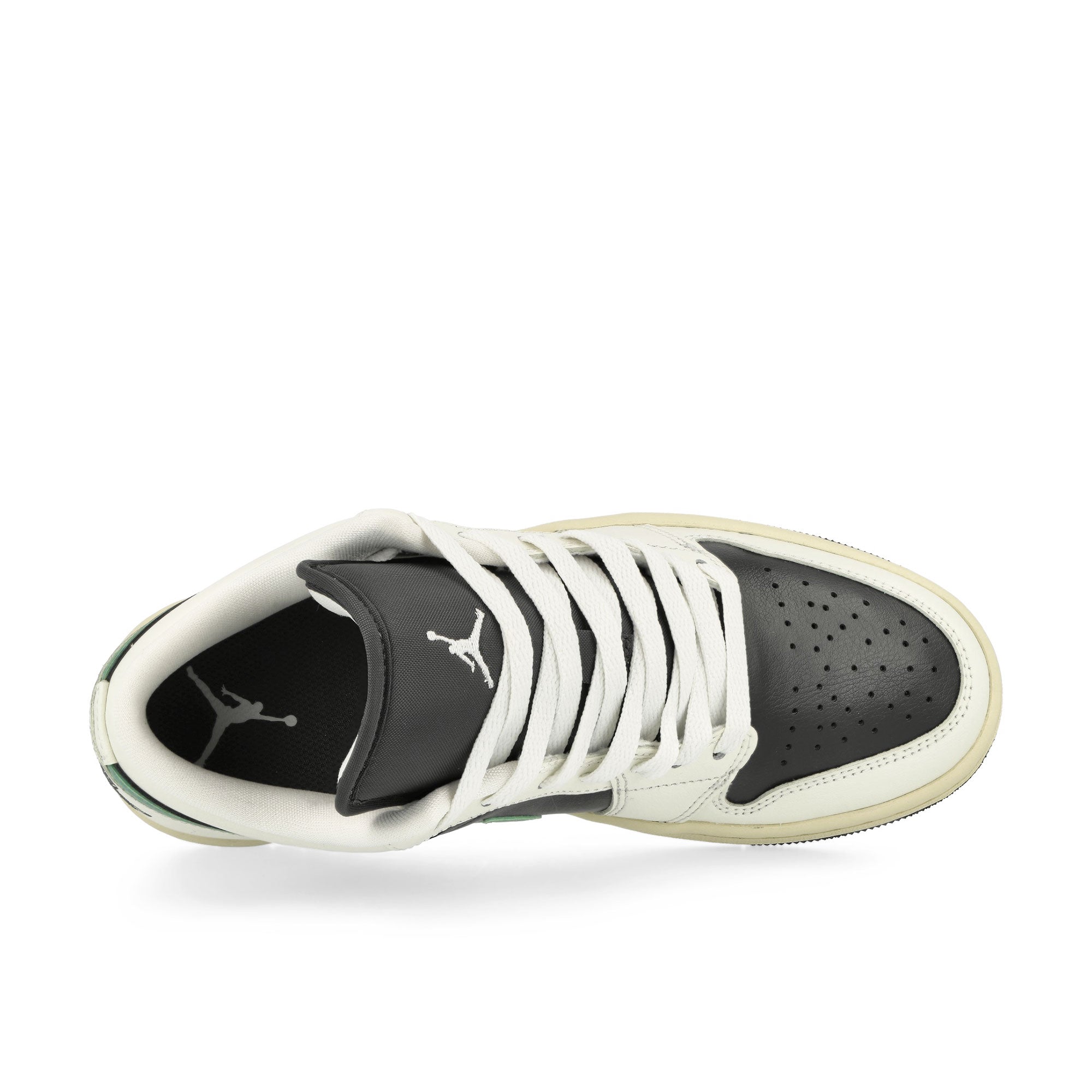 Jordan Wmns Air Jordan 1 Low Anthracite / Jade Smoke - Sail - Legend Sand Low Top Sneakers  Detailfoto | Overkill