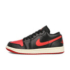 Jordan Wmns Air Jordan 1 Low Black-Gym Red - Sail Low Top Sneakers DC0774 061 | Overkill