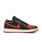 Jordan Wmns Air Jordan 1 Low Black-Gym Red - Sail Low Top Sneakers  Silhouette | Overkill
