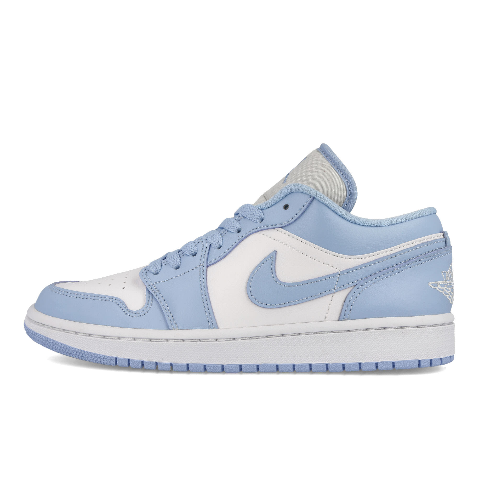Jordan Wmns Air Jordan 1 Low White / Ice Blue Sneakers DC0774 141 | Overkill