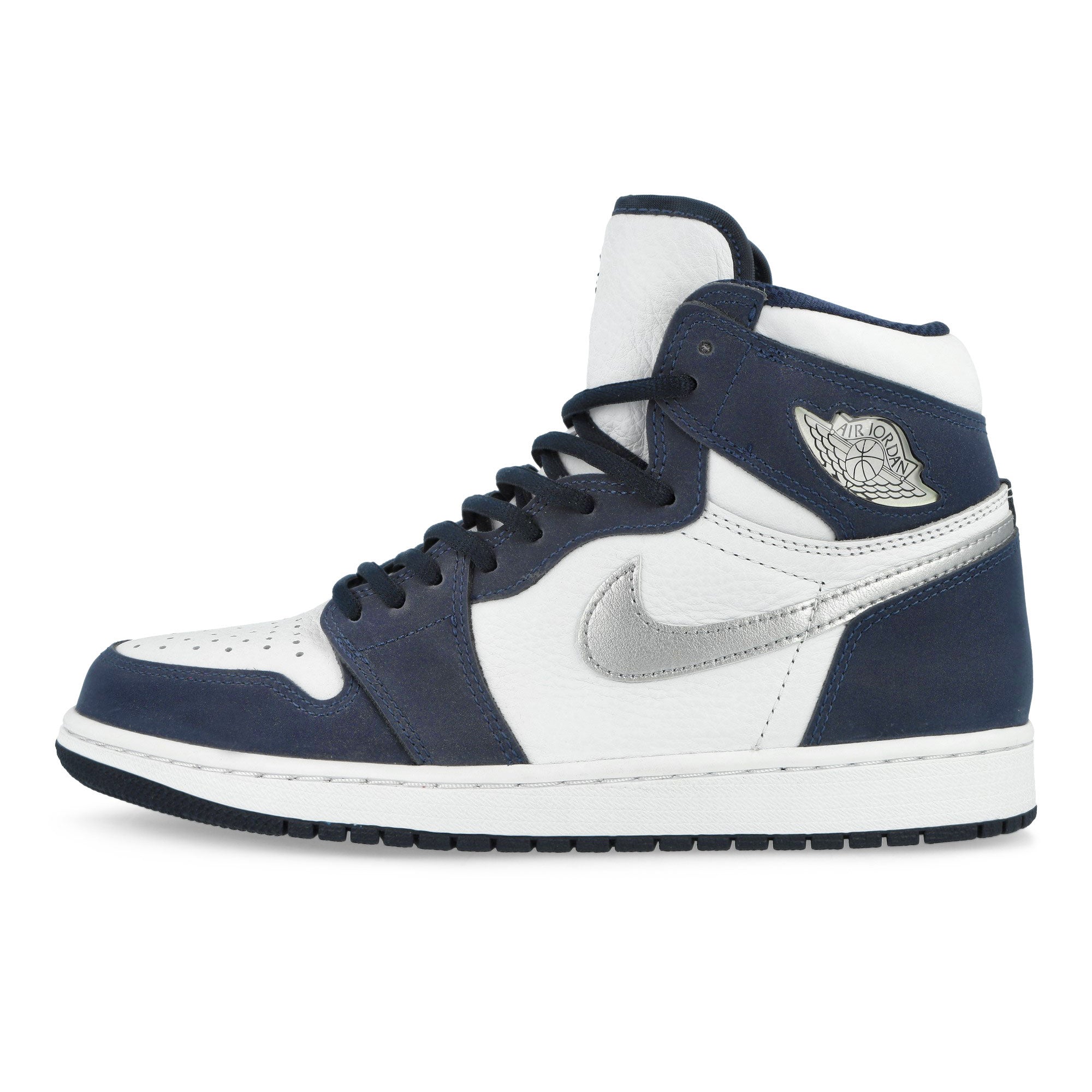 Air Jordan  1 High OG CO.JP White / Metallic Silver - Midnight Navy Overkill Archive DC1788 100 | Overkill