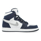 Air Jordan  1 High OG CO.JP White / Metallic Silver - Midnight Navy Overkill Archive DC1788 100 Silhouette | Overkill