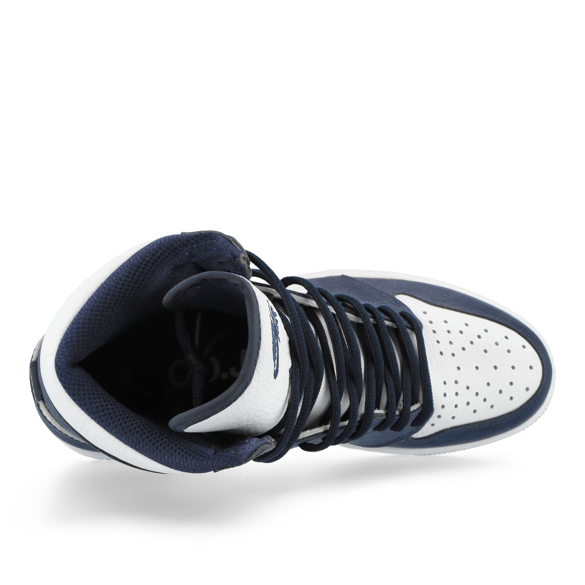 Air Jordan  1 High OG CO.JP White / Metallic Silver - Midnight Navy Overkill Archive DC1788 100 Detailfoto | Overkill
