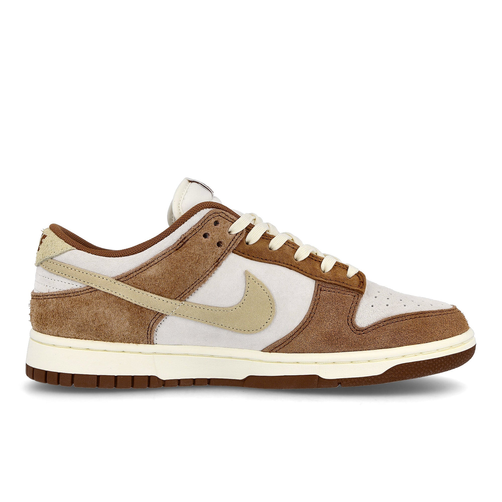 Nike Dunk Low Retro Premium Sail / Fossil - Medium Curry Low Top Sneakers  Silhouette | Overkill