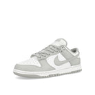 Nike Dunk Low Retro White / Grey Fog Low Top Sneakers  Close Up | Overkill